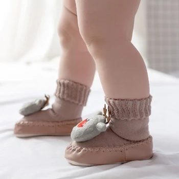 2019 Winter Baby Warm Socks First Walkers Cotton Infant Boys Girls Cartoon Doll Soft Bottom Non-Slip Toddler Crib Shoes hot
2019 Winter Baby Warm Socks First Walkers Cotton Infant Boys Girls Cartoon Doll Soft Bottom Non-Slip Toddler Crib Shoes hot