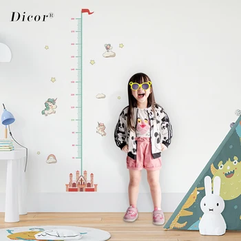 Cartoon Height Measure Wall Stickers for Kids Rooms Unicorn Height Chart Ruler Vinyl Removable Wall Decals Nursery Home Decor
Cartoon Height Measure Wall Stickers for Kids Rooms Unicorn Height Chart Ruler Vinyl Removable Wall Decals Nursery Home Decor