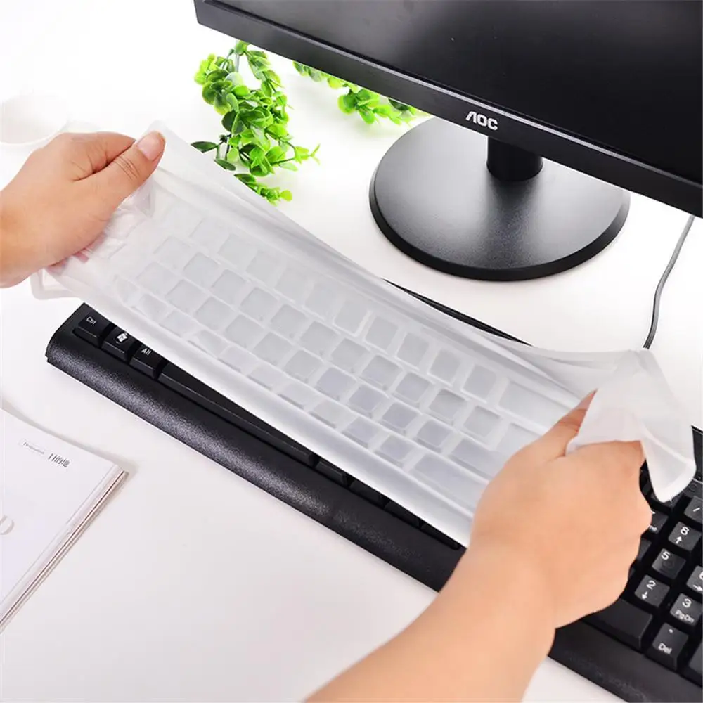 Keyboard-Cover Protective-Film Desktop Keyboard Cover Transparent Silicone Computer Keyboard Cover
Keyboard-Cover Protective-Film Desktop Keyboard Cover Transparent Silicone Computer Keyboard Cover