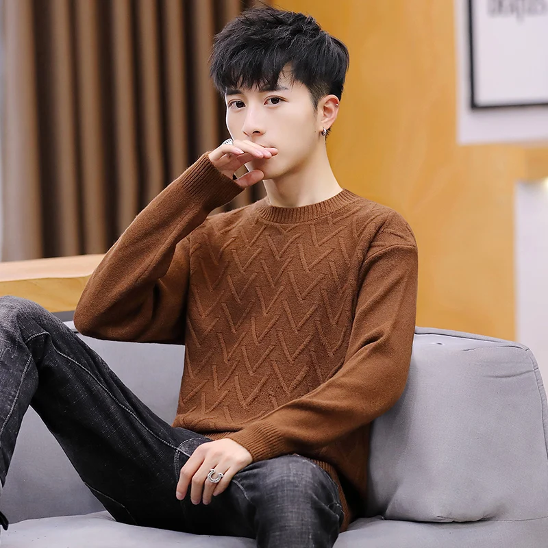 2020 Turtleneck men sweater loose long sleeve men's autumn outfit in the fall and winter 2020 Turtleneck men sweater loose long sleeve men's autumn outfit in the fall and winter