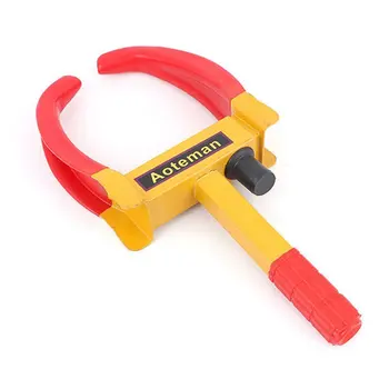 Portable Wheel Lock Anti-Theft Truck Tire Clamp Security Trailer Tyre Parking Lock Heavy Duty Car Wheel Clamp 
Portable Wheel Lock Anti-Theft Truck Tire Clamp Security Trailer Tyre Parking Lock Heavy Duty Car Wheel Clamp