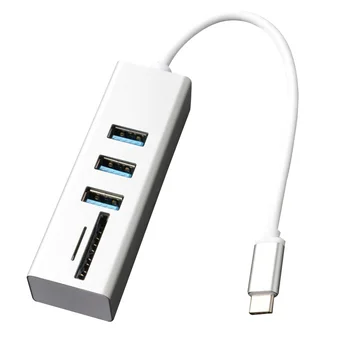 3 Ports Adapter Combo Multifunctional Strong Compatibility All In One Type C For SD LED Light High Speed TF Card Reader USB Hub
3 Ports Adapter Combo Multifunctional Strong Compatibility All In One Type C For SD LED Light High Speed TF Card Reader USB Hub