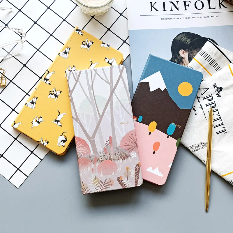 Illustration Travel Bullet Journal Note Book Weekly Planner 80sheets 185x91mm Mini Pocket Diary Notepad Monthly Study Planner
Illustration Travel Bullet Journal Note Book Weekly Planner 80sheets 185x91mm Mini Pocket Diary Notepad Monthly Study Planner