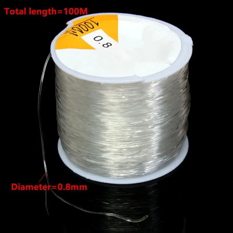 The diameter of 0.8mm and the length of 100m are plastic crystal beaded elastic thread, jewelry, bracelet, necklace, etc.
The diameter of 0.8mm and the length of 100m are plastic crystal beaded elastic thread, jewelry, bracelet, necklace, etc.
