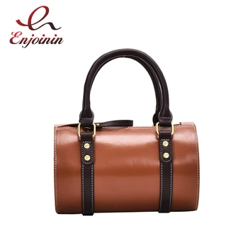 Cylinder Design PU Leather Boston Fashion Ladies Messenger Bag 2020 Trend Women Shoulder Bag Ladies Travel Tote Bag Lady Handbag 
Cylinder Design PU Leather Boston Fashion Ladies Messenger Bag 2020 Trend Women Shoulder Bag Ladies Travel Tote Bag Lady Handbag