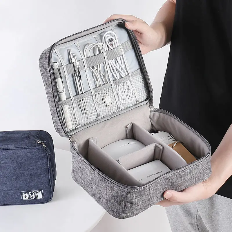 Waterproof Digital Storage Bag Electronics Accessories Organizer Travel Gadget Organizer Case For Hard Disk/USB/Data Cable
Waterproof Digital Storage Bag Electronics Accessories Organizer Travel Gadget Organizer Case For Hard Disk/USB/Data Cable