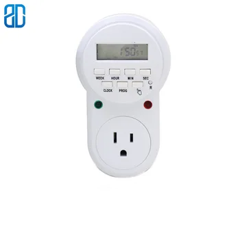 US Weekly Digital Timer Socket Smart Power Socket EU Plug Programmable Electronic Digital Timer Switch Energy Saving 15A 125V
US Weekly Digital Timer Socket Smart Power Socket EU Plug Programmable Electronic Digital Timer Switch Energy Saving 15A 125V