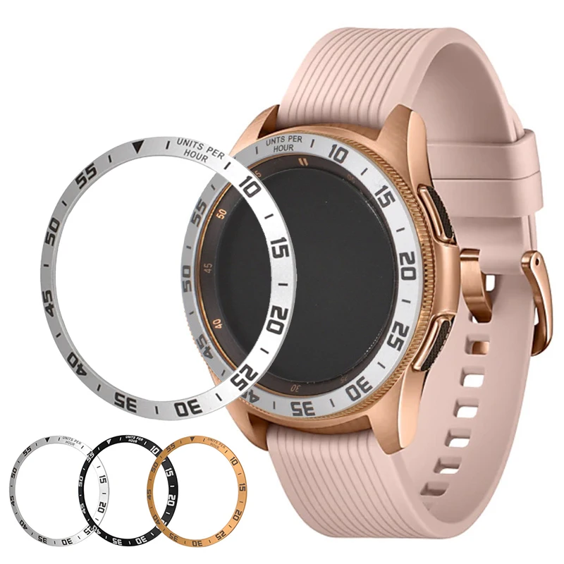 For Samsung Galaxy Watch 42mm Metal Protection Ring Scale Time Steel Ring Adhesive Cover Anti Scratch Smart Watch Accessories
For Samsung Galaxy Watch 42mm Metal Protection Ring Scale Time Steel Ring Adhesive Cover Anti Scratch Smart Watch Accessories