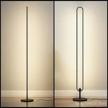 Nordic Minimalist LED Floor Lamp Bedroom Living Room Atmosphere Vertical Lamp Remote Control Dimming Floor Lamp Stand Light Iron
Nordic Minimalist LED Floor Lamp Bedroom Living Room Atmosphere Vertical Lamp Remote Control Dimming Floor Lamp Stand Light Iron