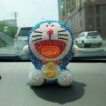 DIY Diamond Jingle Cat Miniature Figurines Rhinestones Doraemon Coin Box Kids Gifts Desk Bling Car Home Decoration Accessories
DIY Diamond Jingle Cat Miniature Figurines Rhinestones Doraemon Coin Box Kids Gifts Desk Bling Car Home Decoration Accessories