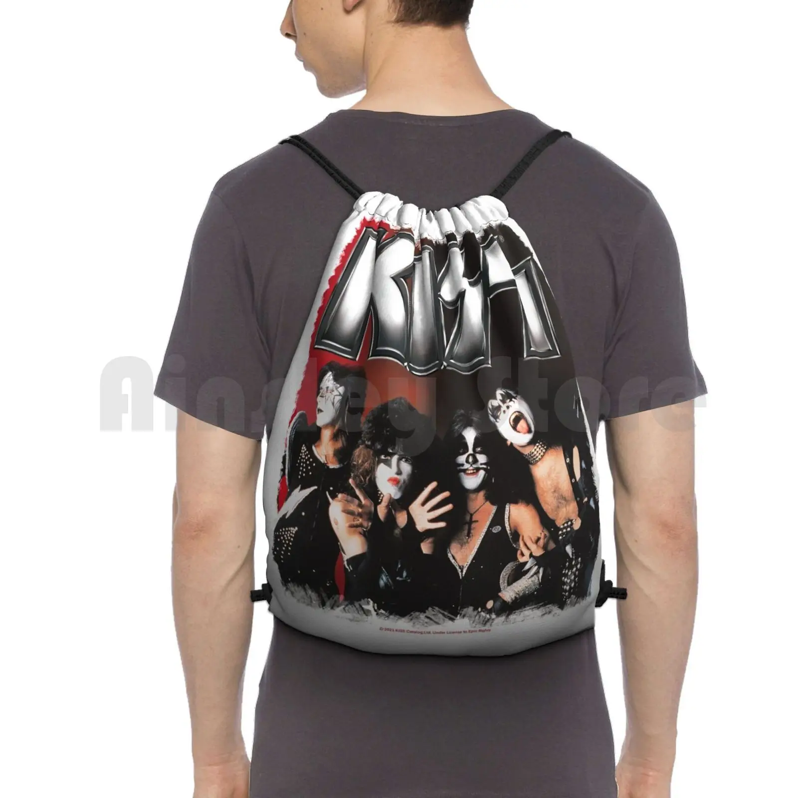 Оригинальный рюкзак на шнурке Kiss Band, сумка для верховой езды, альпинизма, тренажерного зала, поцелуй, поцелуй, любитель искусства, поцелуй, музыкальный поцелуй
Оригинальный рюкзак на шнурке Kiss Band, сумка для верховой езды, альпинизма, тренажерного зала, поцелуй, поцелуй, любитель искусства, поцелуй, музыкальный поцелуй
