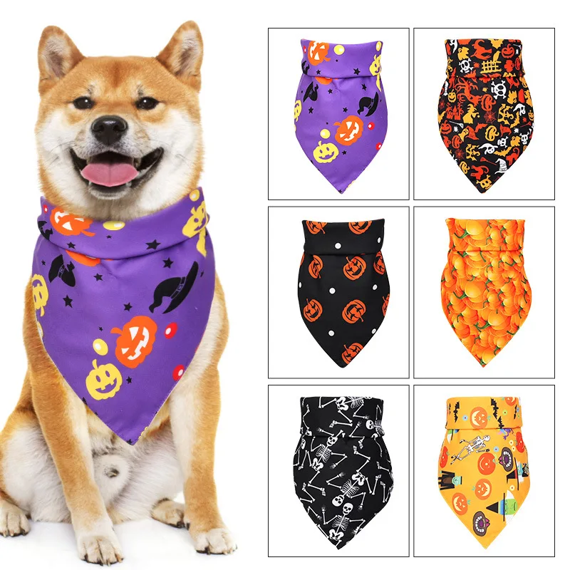 New Pet Dog Bandana Small Large Dog Bibs Towel Scarf Halloween Pumpkin Printing Puppy Pet Grooming Costume Accessories
New Pet Dog Bandana Small Large Dog Bibs Towel Scarf Halloween Pumpkin Printing Puppy Pet Grooming Costume Accessories