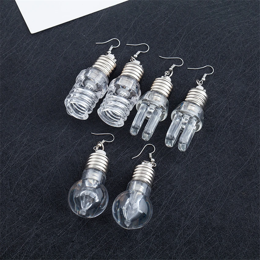 Fashion Unique Design Colorful Light Bulbs Drop Earrings for Women Personality funny night club disco colorful light bulb
Fashion Unique Design Colorful Light Bulbs Drop Earrings for Women Personality funny night club disco colorful light bulb