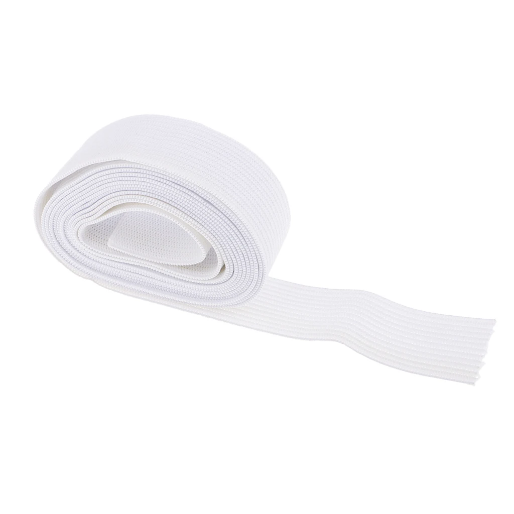 1.64 Yard Flat Elastic Straps Band Knickers Brief Lingerie Ribbon Trim Dress Making Trousers DIY Sewing Accessories Black/White 1.64 Yard Flat Elastic Straps Band Knickers Brief Lingerie Ribbon Trim Dress Making Trousers DIY Sewing Accessories Black/White