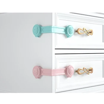 Baby Kids two-color safety lock 4PCS Cabinet Lock Baby Protection Refrigerator Door Lock Buckle Kids Safety Lock 
Baby Kids two-color safety lock 4PCS Cabinet Lock Baby Protection Refrigerator Door Lock Buckle Kids Safety Lock