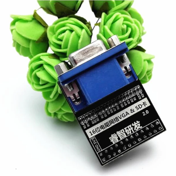 16-bit true color / VGA module / 65536 color / SD card module / video image / video capture
16-bit true color / VGA module / 65536 color / SD card module / video image / video capture