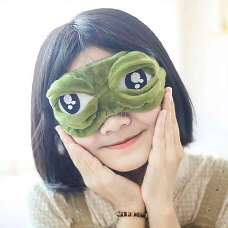 Kids Sleeping Mask Cute Sleeping Eye Mask Plush Eye Mask Sleeping Mask 3D Frog Green Eyes with Resting Eye Mask
Kids Sleeping Mask Cute Sleeping Eye Mask Plush Eye Mask Sleeping Mask 3D Frog Green Eyes with Resting Eye Mask