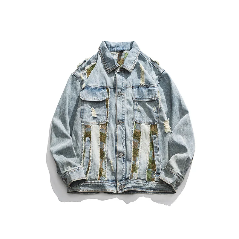 Northern Boundary Men'S Wear 2020 Spring New Style Mixed Colors Denim Jacket Men's Origional Country Popular Brand Casual Coat M
Northern Boundary Men'S Wear 2020 Spring New Style Mixed Colors Denim Jacket Men's Origional Country Popular Brand Casual Coat M