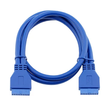 USB 3.0 20pin Female Connector To Female Extension Cable Superspeed for Motherboard VDX99
USB 3.0 20pin Female Connector To Female Extension Cable Superspeed for Motherboard VDX99