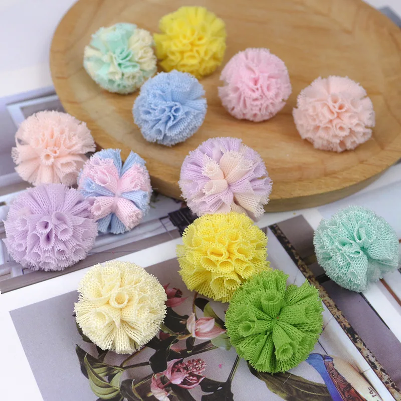 25mm 15pcs Elasticity Lace Ball DIY Craft Handmade Lace Ball Children Hairpin Bow Accessories
25mm 15pcs Elasticity Lace Ball DIY Craft Handmade Lace Ball Children Hairpin Bow Accessories