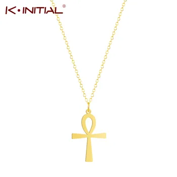 Kinitial Religion Egyptian Ankh Cross Necklaces Pendants for Women Stainless Steel Symbol of Life Necklaces Jewelry Gifts Bijoux
Kinitial Religion Egyptian Ankh Cross Necklaces Pendants for Women Stainless Steel Symbol of Life Necklaces Jewelry Gifts Bijoux