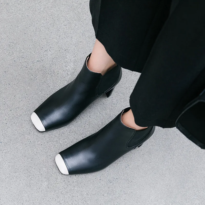 Latest Fashion Boots High-heeled Shoes Girls With Fine With Boots Leather Circle Head Season Short
Latest Fashion Boots High-heeled Shoes Girls With Fine With Boots Leather Circle Head Season Short