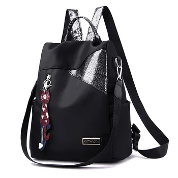Three-Purpose Multi-Function Bag Ultra-Light Wild Anti-Theft Shoulder Bag Wild Fashion Large Capacity Travel Backpack Black
Three-Purpose Multi-Function Bag Ultra-Light Wild Anti-Theft Shoulder Bag Wild Fashion Large Capacity Travel Backpack Black