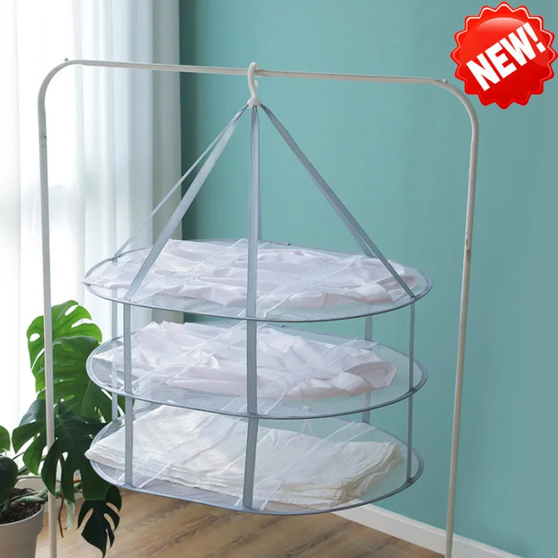 New single layer double layer clothes drying net home dry socks doll knitwear artifact sweater special drying rack
New single layer double layer clothes drying net home dry socks doll knitwear artifact sweater special drying rack