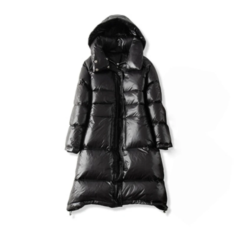 2019 winter new thicken warm High end white duck down jacket loose hooded large size solid color down Outerwear women Parka coat
2019 winter new thicken warm High end white duck down jacket loose hooded large size solid color down Outerwear women Parka coat