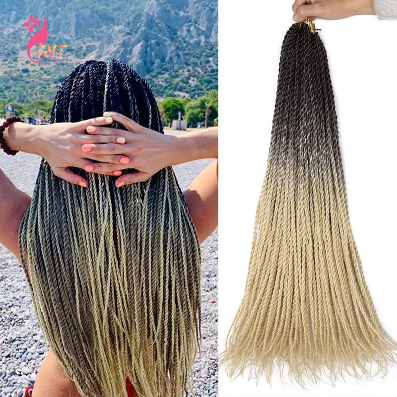 20 Roots Ombre Braiding Hair Senegalese Twist Hair Extensions Synthetic Grey Blonde Colors Crochet Braids Senegal Wholesale hair
20 Roots Ombre Braiding Hair Senegalese Twist Hair Extensions Synthetic Grey Blonde Colors Crochet Braids Senegal Wholesale hair