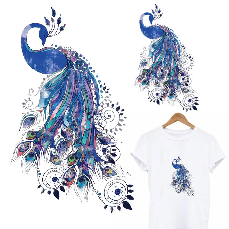 Peacock Thermal Adhesive Patch Craft Accessory Heat Press Sticker Fashion Striped Applique Backpack Jeans Patches Animal Pattern
Peacock Thermal Adhesive Patch Craft Accessory Heat Press Sticker Fashion Striped Applique Backpack Jeans Patches Animal Pattern