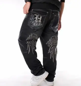 2019 Hip Hop Harem Jeans Denim Pants Mens Fashions Jeans Brand Loose Baggy Streetwear Black Trousers Men jeans Plus Size 30-44
2019 Hip Hop Harem Jeans Denim Pants Mens Fashions Jeans Brand Loose Baggy Streetwear Black Trousers Men jeans Plus Size 30-44