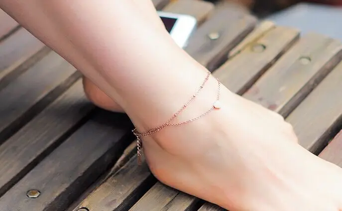 

Summer Beach Turtle Shaped Charm Rope String Anklets For Women Ankle Bracelet Woman Sandals On the Leg Chain Foot Jewelry