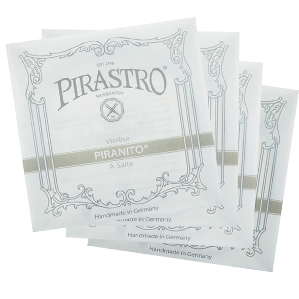 Germany PIRASTRO PIRANITO Violin Strings grey bar violino string chrome steel strings Full sets of strings 4/4 E / A / D / G
Germany PIRASTRO PIRANITO Violin Strings grey bar violino string chrome steel strings Full sets of strings 4/4 E / A / D / G