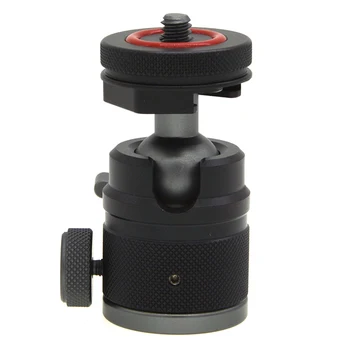 Universal Tripod Ball Head DSLR Camera Cold Shoe Mount 1/4 Screw Tripod 360 Degrees LED Light Mic Quick Instal Ball Head
Universal Tripod Ball Head DSLR Camera Cold Shoe Mount 1/4 Screw Tripod 360 Degrees LED Light Mic Quick Instal Ball Head