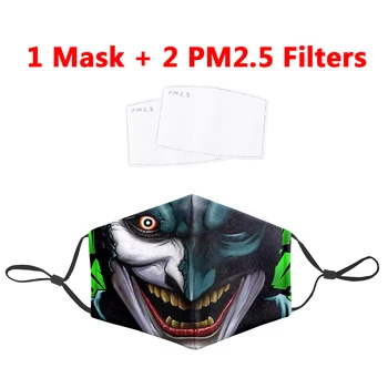 The Joker Cartoon 3D Masks Protective PM2.5 Filter Mouth-Muffle Anti Dust Face Mask Bacteria Proof Flu Mask Cosplayer Clown Mask
The Joker Cartoon 3D Masks Protective PM2.5 Filter Mouth-Muffle Anti Dust Face Mask Bacteria Proof Flu Mask Cosplayer Clown Mask