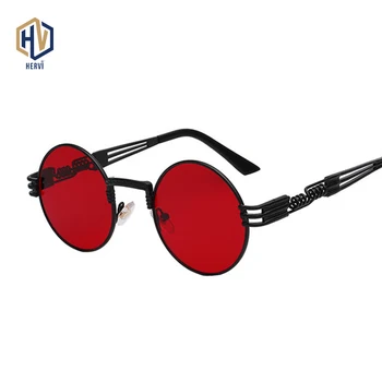 Retro Round Sunglasses Men Women Steampunk Metal Elasticity Temple Frame Sun Glasses Fashion Glasses Unisex
Retro Round Sunglasses Men Women Steampunk Metal Elasticity Temple Frame Sun Glasses Fashion Glasses Unisex