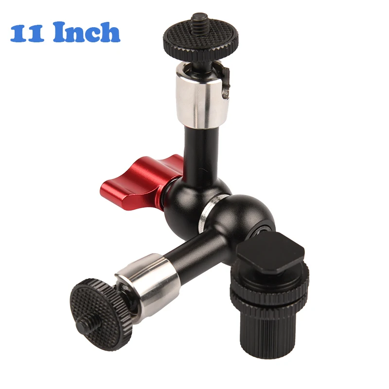 N 7/11inch Adjustable Articulating Friction Magic Arm Large Clamp Compatible with DSLR Camera Rig LED Lights Flash Light DOM668
N 7/11inch Adjustable Articulating Friction Magic Arm Large Clamp Compatible with DSLR Camera Rig LED Lights Flash Light DOM668