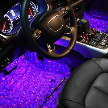 4 in 1 LED Car Foot Light Ambient Lamp Car Interior Colorful RGB Floor LED Light USB Decorative Ambient Lamp Decorative Lights 
4 in 1 LED Car Foot Light Ambient Lamp Car Interior Colorful RGB Floor LED Light USB Decorative Ambient Lamp Decorative Lights