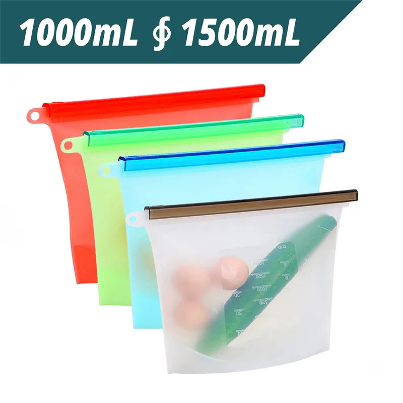 4Pcs Reusable Silicone Food Storage Bags | BEST forSandwich, Liquid, Snack, Lunch, Fruit, Freezer Bag Airtight Seal 1500ml &1000
4Pcs Reusable Silicone Food Storage Bags | BEST forSandwich, Liquid, Snack, Lunch, Fruit, Freezer Bag Airtight Seal 1500ml &1000