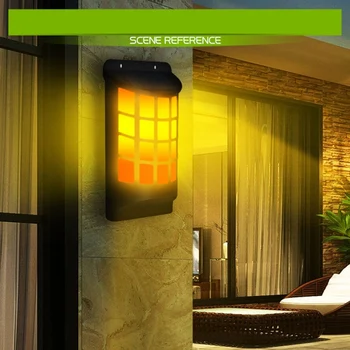 66 Led Solar Lamp Flame Torch Garden Lawn Courtyard Outdoor Landscape Decorative Wall Lamp Garden Decoration 
66 Led Solar Lamp Flame Torch Garden Lawn Courtyard Outdoor Landscape Decorative Wall Lamp Garden Decoration