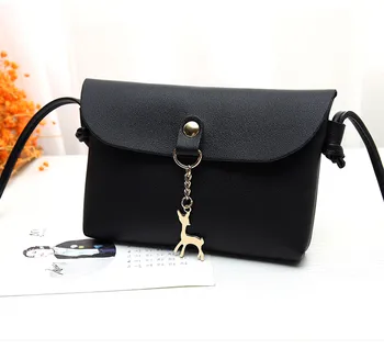 Fabre bag female 2019 new fashion New Handbag Women's Vintage Small Deer Pendant Leather Crossbody Shoulder Bag
Fabre bag female 2019 new fashion New Handbag Women's Vintage Small Deer Pendant Leather Crossbody Shoulder Bag