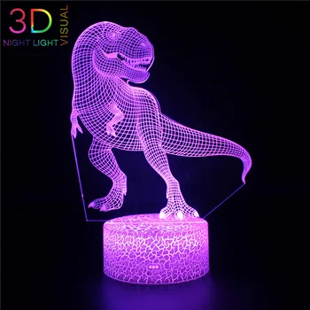 ATOPH Dino Collection LED Nightlight Color Changing USB Charging 3D Tyrannosaurus Rex Night Light Children Xmas Gifts
ATOPH Dino Collection LED Nightlight Color Changing USB Charging 3D Tyrannosaurus Rex Night Light Children Xmas Gifts