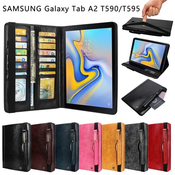 HYYGEDeal Tablet cases Multi-Function ID Card Pocket with pen slot stand case for Samsung Galaxy Tab A2 T590 10.5" 
HYYGEDeal Tablet cases Multi-Function ID Card Pocket with pen slot stand case for Samsung Galaxy Tab A2 T590 10.5"