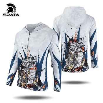 2020 SPATA Fishing Clothes Anti UV Sun Protection Summer Fishing Hoodies mans Jacket long sleeve Breathable white Fishing Shirts
2020 SPATA Fishing Clothes Anti UV Sun Protection Summer Fishing Hoodies mans Jacket long sleeve Breathable white Fishing Shirts