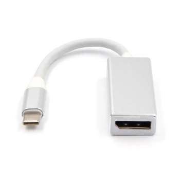 USB 3.1 Type C Male To DisplayPort DP Female Adapter Cable For 4K HDTV Laptop Phone
USB 3.1 Type C Male To DisplayPort DP Female Adapter Cable For 4K HDTV Laptop Phone