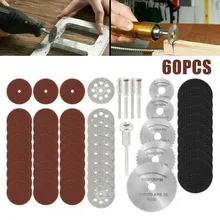 60Pcs Cutting Wheel Set For Mini Drill Rotary Tool Accessories Mandrel Rotary Tool Accessories Grinding And Polishing
60Pcs Cutting Wheel Set For Mini Drill Rotary Tool Accessories Mandrel Rotary Tool Accessories Grinding And Polishing