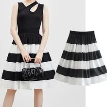 Maxdutti Skirts Womens England Style Vintage Fashion Elegant High Waist Striped Pleated Midi Skirt Women Faldas 2021 Cake Long
Maxdutti Skirts Womens England Style Vintage Fashion Elegant High Waist Striped Pleated Midi Skirt Women Faldas 2021 Cake Long