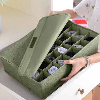 30 Grid Washable Compartment Storage Box Finishing Box Non-Woven Wardrobe Drawer Closet Scarfs Socks Organizer Dividers Box New
30 Grid Washable Compartment Storage Box Finishing Box Non-Woven Wardrobe Drawer Closet Scarfs Socks Organizer Dividers Box New