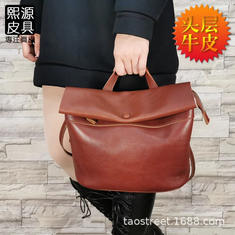 2020 Spring Summer New Style Fashion Genuine Leather Lady Bag Simple Handbag Full-grain Leather Crossbody Bag
2020 Spring Summer New Style Fashion Genuine Leather Lady Bag Simple Handbag Full-grain Leather Crossbody Bag